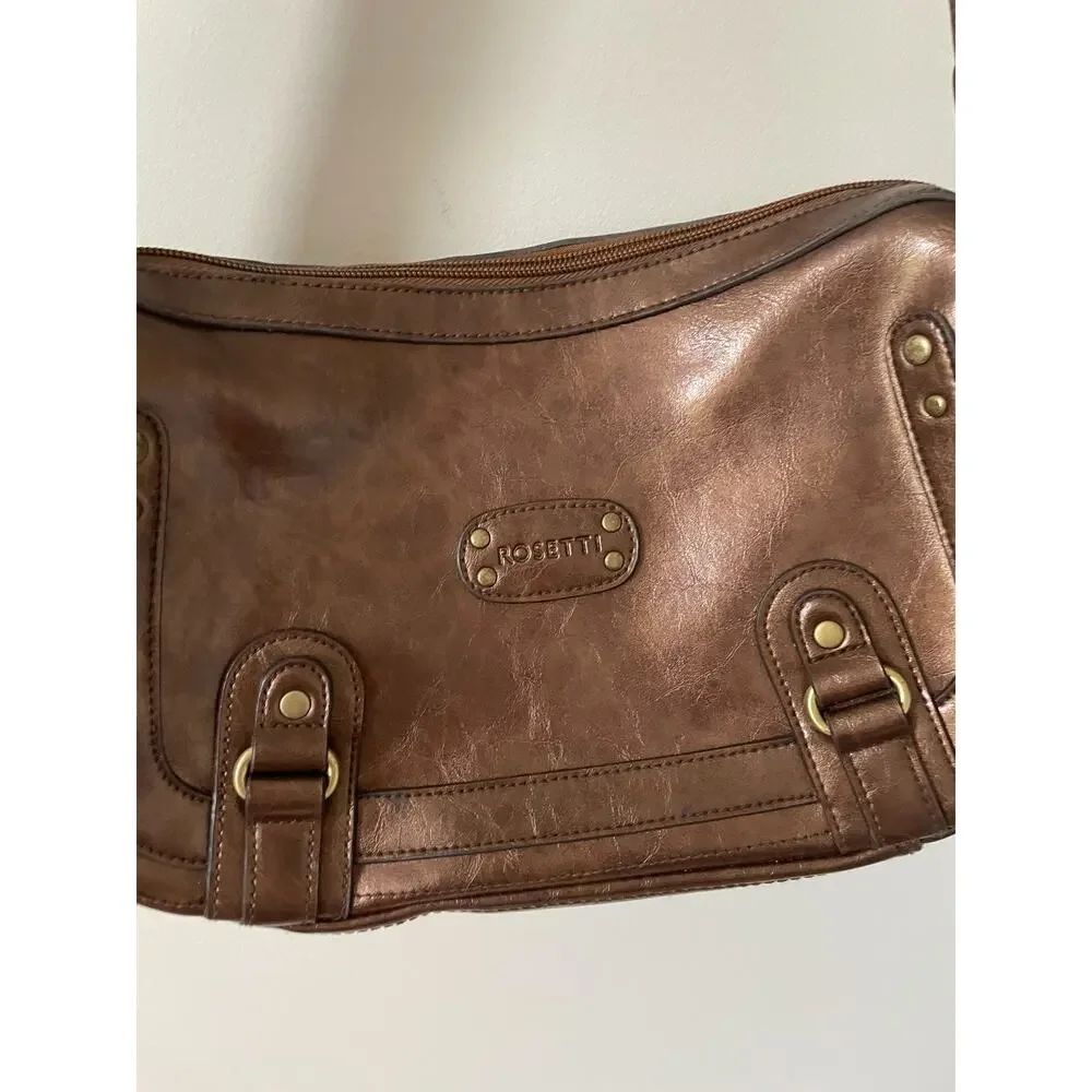 Rosetti Shoulder Bag Bronze 12"x 8" - Picture 3 of 8